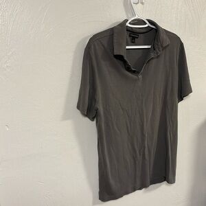 Large banana republic polo in gray